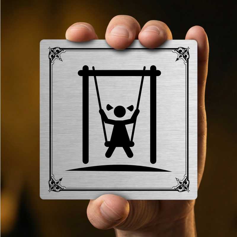 Venkovní zahrádka, 80x80mm, pergamen, Kansas